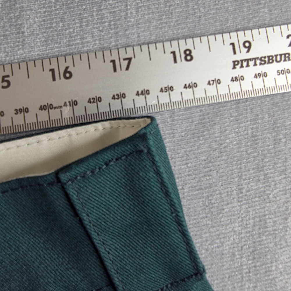 Dickies 874 Work Pants Green New Cuffed Trousers 36x27 Gorpcore Chino Durable - Picture 8 of 9